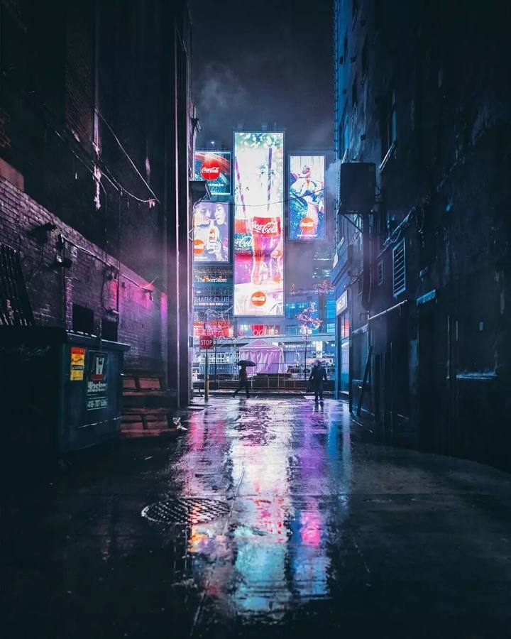 Charming urban impressionism: Toronto night photography