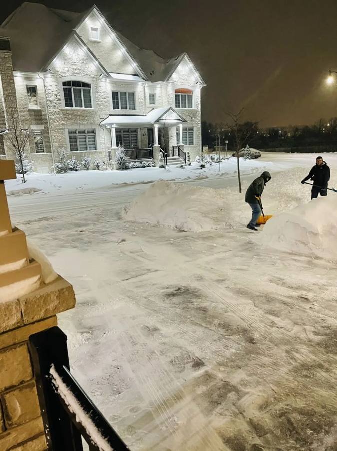 Toronto's snow