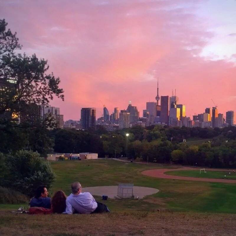 After a big snow, Toronto's Instagram-famous park shows an embarrassing drawing
